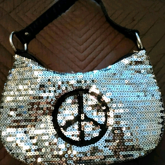 Sequins Shoulder Purse - Picture 1 of 2